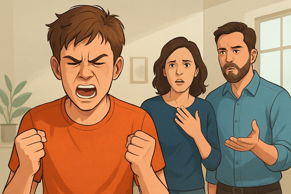 چرا نوجوان‌ها زود عصبی می‌شوند؟ (دلایل علمی، روان‌شناختی و محیطی + راهکارهای مدیریت رفتار)