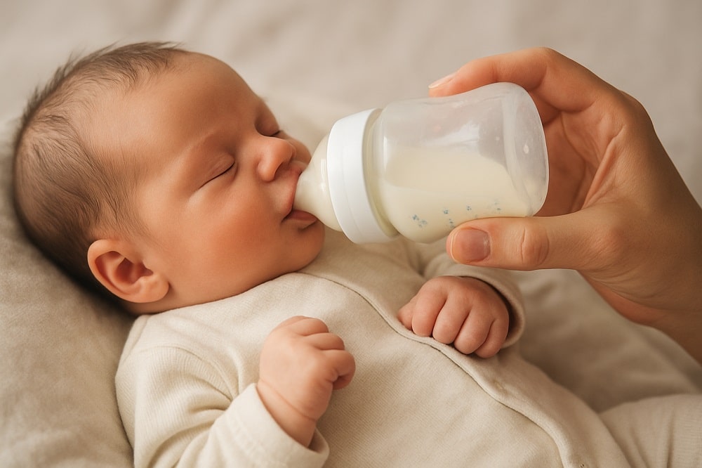 چگونه بفهمیم نوزاد سیر شده است؟